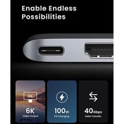 Ugreen CM380-80856B 6 In 2 USB-C Hub