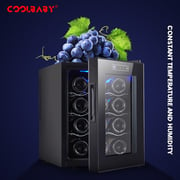 COOLBABY CZBX19 Mini Red Wine Cabinet Chiller Refrigerator 33L