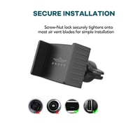 Brave Magnetic Mount Universal 2 in 1 for Air Vent and Dashboard Car Mobile Holder Compatible for 4 - 6.8 inches Devices