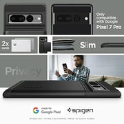 Spigen Slim Armor CS designed for Google Pixel 7 PRO case cover - Black