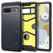 Spigen Tough Armor designed for Google Pixel 7 case cover with Extreme Impact Foam - Metal Slate