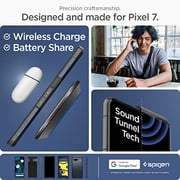 Spigen Tough Armor designed for Google Pixel 7 case cover with Extreme Impact Foam - Metal Slate