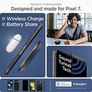 Spigen Tough Armor designed for Google Pixel 7 case cover with Extreme Impact Foam - Black