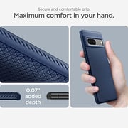 Spigen Liquid Air designed for Google Pixel 7 case cover - Navy Blue