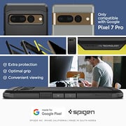 Spigen Tough Armor designed for Google Pixel 7 PRO case cover with Extreme Impact Foam - Black