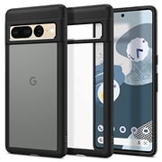 Spigen Ultra Hybrid designed for Google Pixel 7 PRO case cover - Matte Black