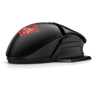 HP Omen Photon Wireless Gaming Mouse with Qi Wireless Charging, Programmable Buttons, E-Sport DPI, and Custom RGB Lighting Black