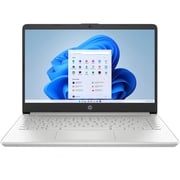 HP (2022) Laptop - 12th Gen / Intel Core i5-1235U / 14inch FHD / 512GB SSD / 8GB RAM / Shared Intel Iris X Graphics / Windows 11 Home / English & Arabic Keyboard / Silver / Middle East Version - [14S-DQ5029NE]