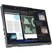 Lenovo X1 Yoga 2-in-1 Laptop - 12th Gen Core i7 1.7GHz 16GB 512GB Shared Win11Home 14inch FHD Grey English/Arabic Keyboard 21CD002LGR