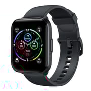 Mibro C2 Smart Watch 1.69 Touch Control HD Screen 24H Heart Rate & Sleep Monitoring SpO2 20 Sports Mode Fitness Watch 2ATM Waterproof - Black
