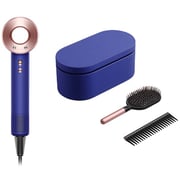 Dyson Supersonic Hair Dryer Special Edition Vinca Blue/Rose Gold - HD07 - Middle East Version