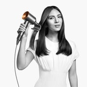 Dyson Supersonic Hair Dryer Special Edition Vinca Blue/Rose Gold - HD07 - Middle East Version