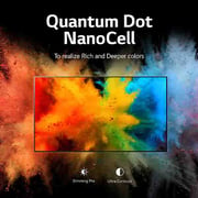 LG 55QNED7S6QA Real 4K Quantum Dot NanoCell Color Technology LED Television 55inch (2022 Model)