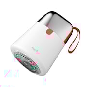 Deerma MQ604 Electric Portable Rechargeable Lint Remover for Clothes Stainless Steel Rotary Cutter Head 3 Blade Floating Knife USB Charging - White