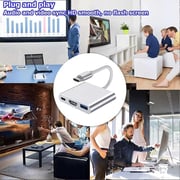 فيتيت موزع توصيلات FH-1H1USB1USBC 3 في 1 محور
