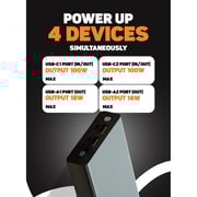 Fitit 100W 20000 mAh Fast Charging Power Bank for Laptop and Mobiles Black - FPB 100 20
