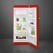 Smeg Single Door Refrigerator 281 Litres Red FAB28RRD5GA