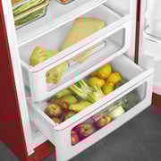 Smeg Single Door Refrigerator 281 Litres Red FAB28RRD5GA