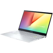 ASUS VivoBook Flip 14 (2020) Laptop - 11th Gen / Intel Core i5-1135G7 / 14inch FHD / 8GB RAM / 512GB SSD / Shared Intel Iris Xe Graphics / Windows 11 Home / English & Arabic Keyboard / Silver / Middle East Version - [TP470EA-EC450W]