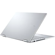 ASUS VivoBook Flip 14 (2020) Laptop - 11th Gen / Intel Core i5-1135G7 / 14inch FHD / 8GB RAM / 512GB SSD / Shared Intel Iris Xe Graphics / Windows 11 Home / English & Arabic Keyboard / Silver / Middle East Version - [TP470EA-EC450W]