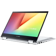 ASUS VivoBook Flip 14 (2020) Laptop - 11th Gen / Intel Core i5-1135G7 / 14inch FHD / 8GB RAM / 512GB SSD / Shared Intel Iris Xe Graphics / Windows 11 Home / English & Arabic Keyboard / Silver / Middle East Version - [TP470EA-EC450W]