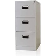 Galaxy Design 3 Drawer Vertical Filing Cabinet, Color Grey Size L x W x H 45 x 62 x 103 cm Model - GDF-3DR.
