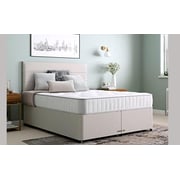 Galaxy Design Spring Star Medium Firm Mattress Fit For All Sleepers White Color Queen Size L x W x H 200 x 160 x 20 cm Model - GDF-200160 - 5 Year Full Warranty.