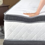 Galaxy Design Medical Euro Top Mattress White Color Twin Size L x W x H 200 x 120 x 22 cm Model - GDF-200120 - 3 Year Full Warranty.