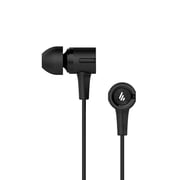 Edifier P205 In-Ear Headphones with Mic and Inline Control 3.5mm Wired Stereo Earphones Earbuds with Mic and Remote Control - Black