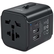 Aukey Universal Travel Adapter Black