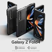 Spigen Neo Hybrid S designed for Samsung Galaxy Z Fold 4 case cover with Kickstand - Black