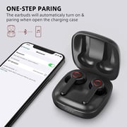 Ravpower BH020 Boltune True Wireless Earbuds Black/Red