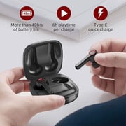 Ravpower BH020 Boltune True Wireless Earbuds Black/Red