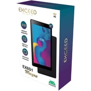 Exceed EX8S1BL-KIT Tablet - WiFi+4G 32GB 3GB 8inch Dark Pink + Cover + Headset + Keyboard