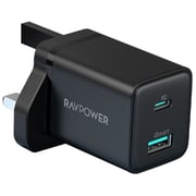 Ravpower 2-Port Wall Charger Black