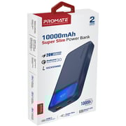 Promate Power Bank 10000mAh Navy Torq-10