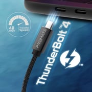 Promate USB-C To USB-C Cable 2m Black