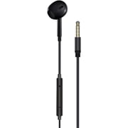 Promate Mono Earbud, Ergonomic In-Ear HD Wired Mono Earphone Black