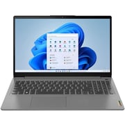 Lenovo IdeaPad 3 (2022) Laptop - 12th Gen / Intel Core i7-1255U / 15.6inch FHD / 512GB SSD / 16GB RAM / Shared Intel Iris Xe Graphics / Windows 11 Home / English & Arabic Keyboard / Grey / Middle East Version - [82RK006GAX]