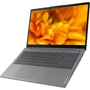 Lenovo IdeaPad 3 (2022) Laptop - 12th Gen / Intel Core i7-1255U / 15.6inch FHD / 512GB SSD / 16GB RAM / Shared Intel Iris Xe Graphics / Windows 11 Home / English & Arabic Keyboard / Grey / Middle East Version - [82RK006GAX]