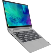 Lenovo Ideapad Flex 5 (2021) 2-in-1 Laptop - AMD Ryzen 5-5500U / 14inch FHD / 512GB SSD / 8GB RAM / Shared AMD Radeon Graphics / Windows 11 Home / English & Arabic Keyboard / Grey / Middle East Version - [82HU008BAX]