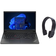 Lenovo Thinkpad E15 Gen 4 Business Laptop 12th Gen Core i5-1235U 16GB 1TB SSD Intel Iris Xe Graphics Win11 Pro 15.6inch FHD Black English Keyboard International Version- Customized