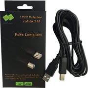 Blitz USB Printer Cable 3m Black
