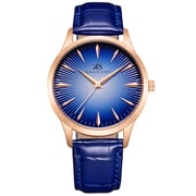 Kenneth Scott Men's Analog Blue Dial Watch - K22016-RLNN