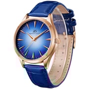 Kenneth Scott Men's Analog Blue Dial Watch - K22016-RLNN