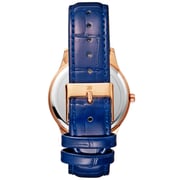 Kenneth Scott Men's Analog Blue Dial Watch - K22016-RLNN
