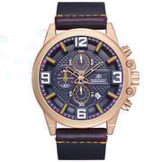 Kenneth Scott Men's Chronograph Blue Dial Watch - K22108-KLNN