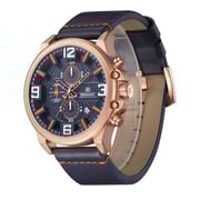 Kenneth Scott Men's Chronograph Blue Dial Watch - K22108-KLNN