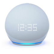 Buy  Echo Dot 5th Generation Smart Speaker With Clock and Alexa Cloud  Blue Online in UAE