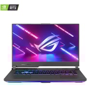 ASUS ROG Strix G15 (2022) Gaming Laptop - AMD Ryzen 7-6800H / 15.6inch WQHD / 16GB RAM / 1TB SSD / 6GB NVIDIA GeForce RTX 3060 Graphics / Windows 11 Home / English & Arabic Keyboard / Grey / Middle East Version - [G513RM-HQ156W]